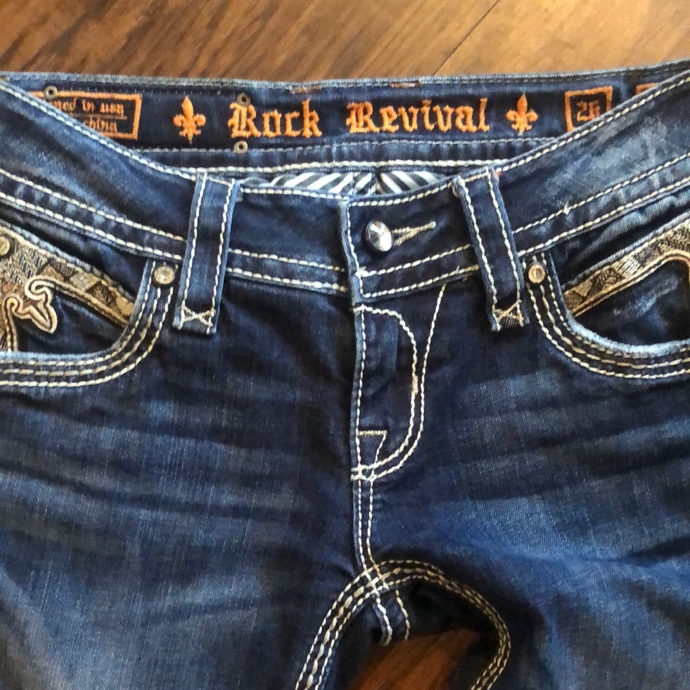 Rock and Rival jeans, tapered leg